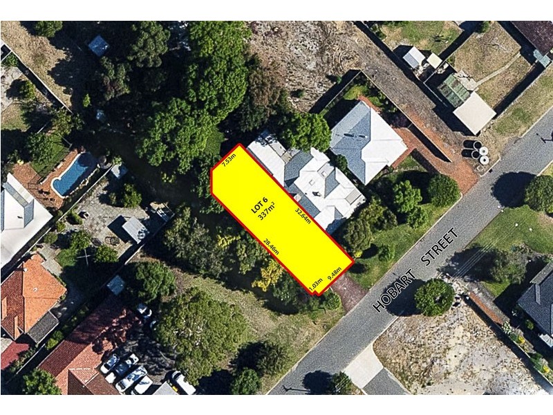 Proposed Lot 6 – 4 Hobart Street, Bayswater WA 6053
