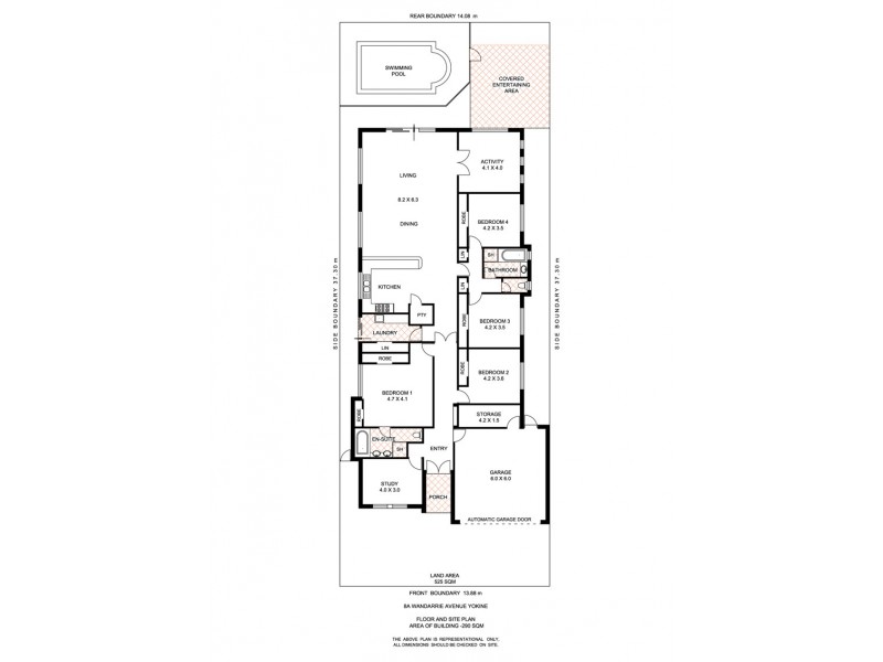 8A Wandarrie Avenue, Yokine WA 6060 Floorplan