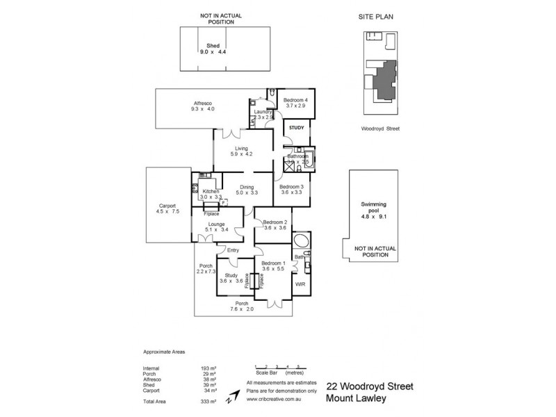 22 Woodroyd Street, Mount Lawley WA 6050 Floorplan