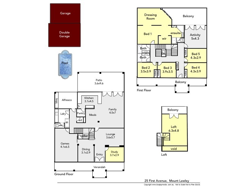 25 First Ave, Mount Lawley WA 6050 Floorplan