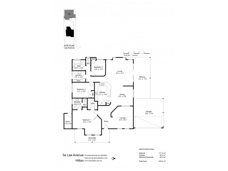 5a Lee Avenue, Hilton WA 6163 Floorplan