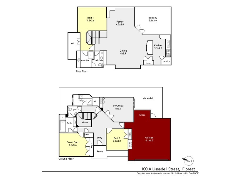 A/100 Lissadell Street, Floreat WA 6014 Floorplan
