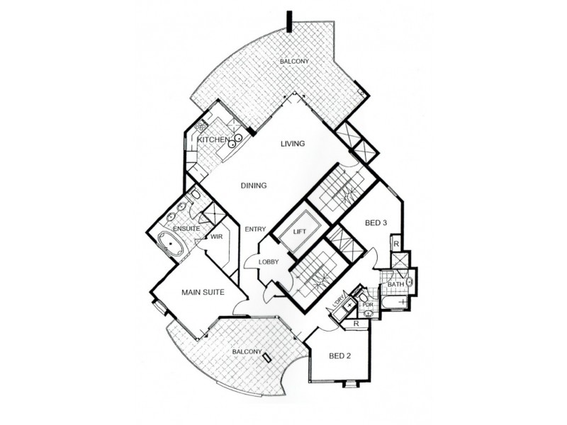 4/152 Mill Point Road, South Perth WA 6151 Floorplan