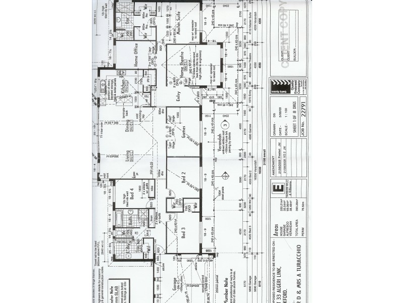 5 Algeri Link, Oakford WA 6121 Floorplan