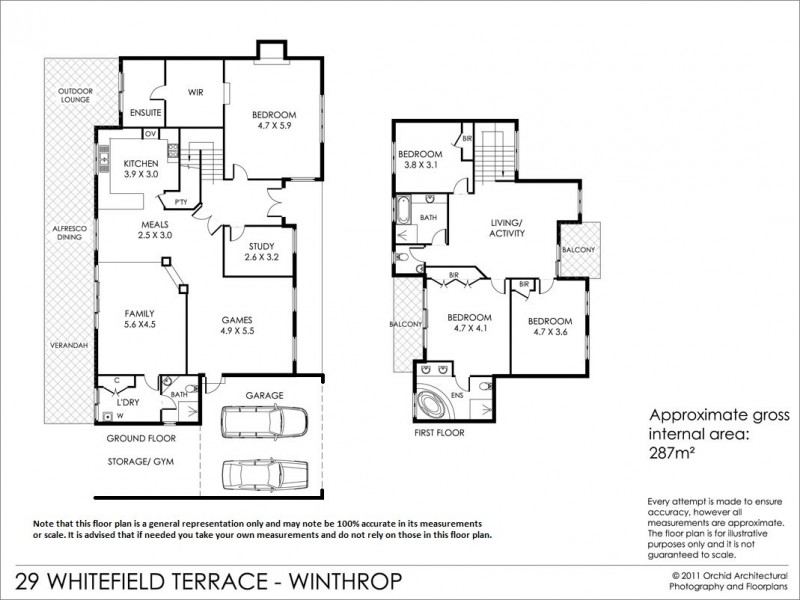 29 Whitfeld Terrace, Winthrop WA 6150 Floorplan