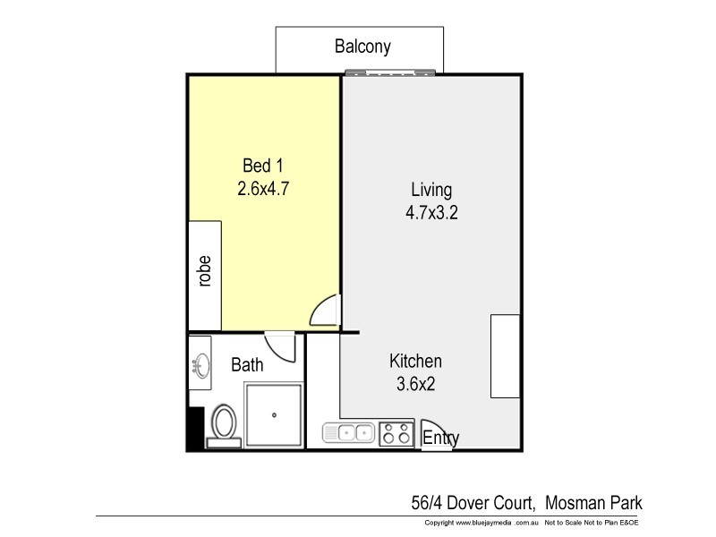 56/4 Dover Court, Mosman Park WA 6012 Floorplan