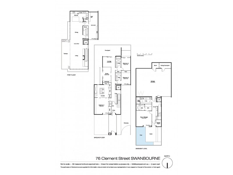 76 Clement Street, Swanbourne WA 6010 Floorplan