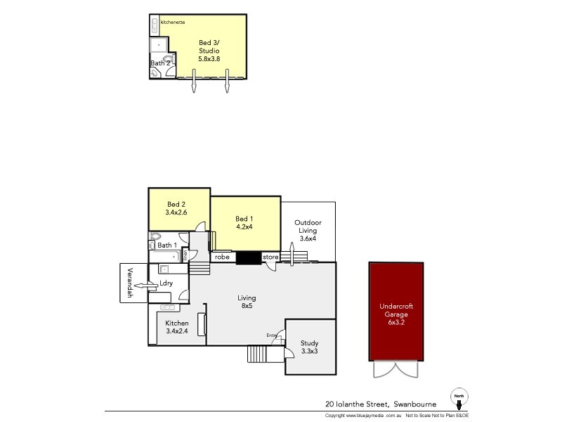20 Iolanthe Street, Swanbourne WA 6010 Floorplan