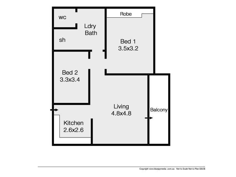 14/2 Albert Street, Mosman Park WA 6012 Floorplan