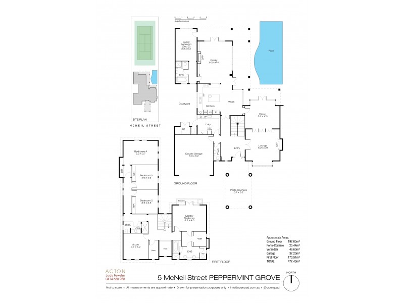 5 McNeil Street, Peppermint Grove WA 6011 Floorplan