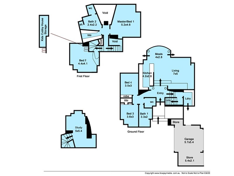 3 Kingsmill Street, Claremont WA 6010 Floorplan