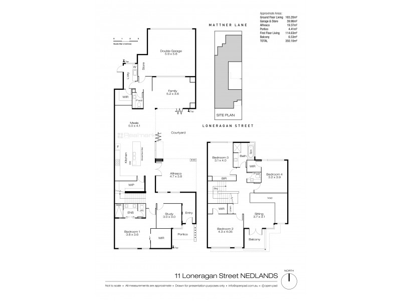 11 Loneragan Street, Nedlands WA 6009 Floorplan