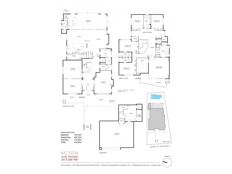 26 Genesta Crescent, Dalkeith WA 6009 Floorplan