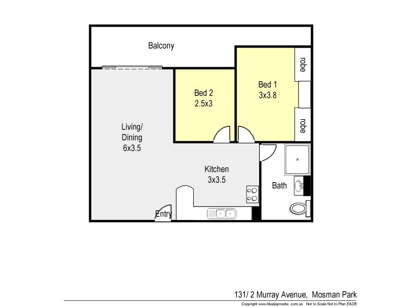 131/2 Murray Avenue, Mosman Park WA 6012 Floorplan