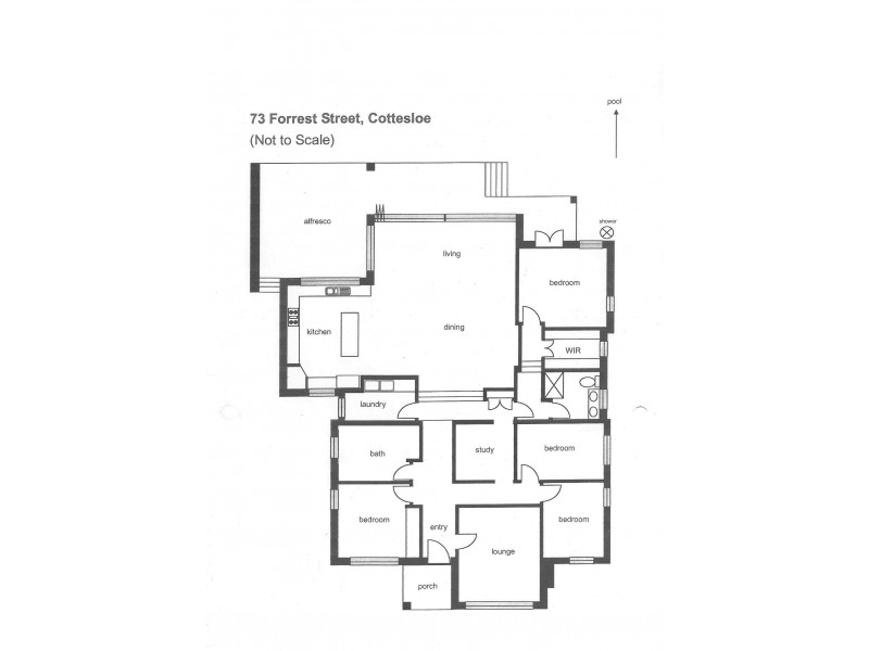 73 Forrest Street, Cottesloe WA 6011 Floorplan