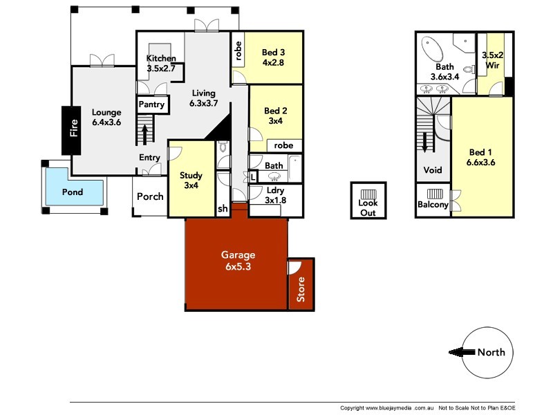 8B James Road, Swanbourne WA 6010 Floorplan