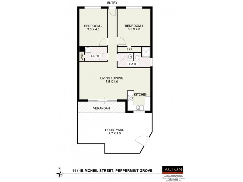 11/1B McNeil Street, Peppermint Grove WA 6011 Floorplan