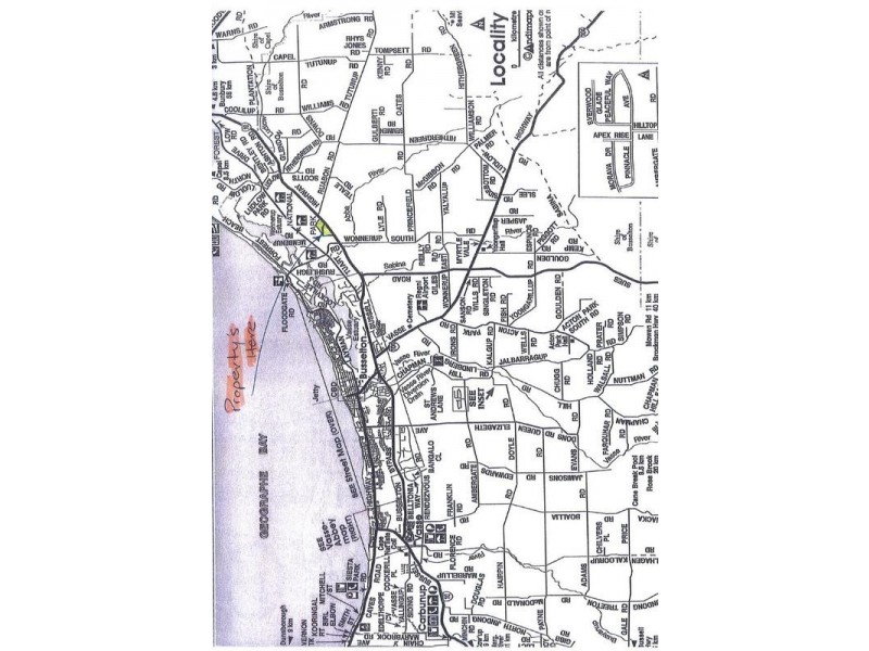 Location 4220 Bussell Highway, Busselton WA 6280