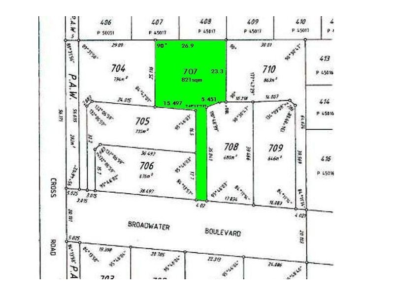 Lot 707, 95 Broadwater Boulevard, Broadwater WA 6280