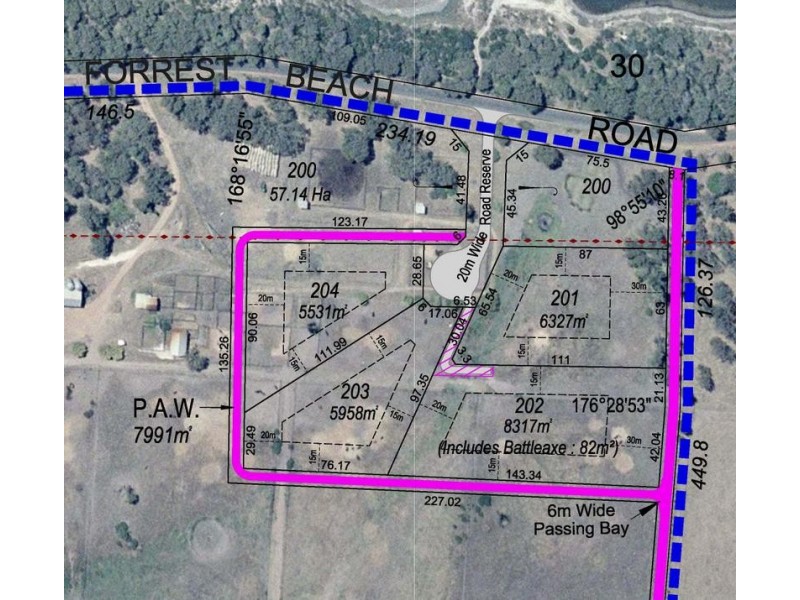 Lot 201 – 204, Forrest Beach Road, Wonnerup WA 6280