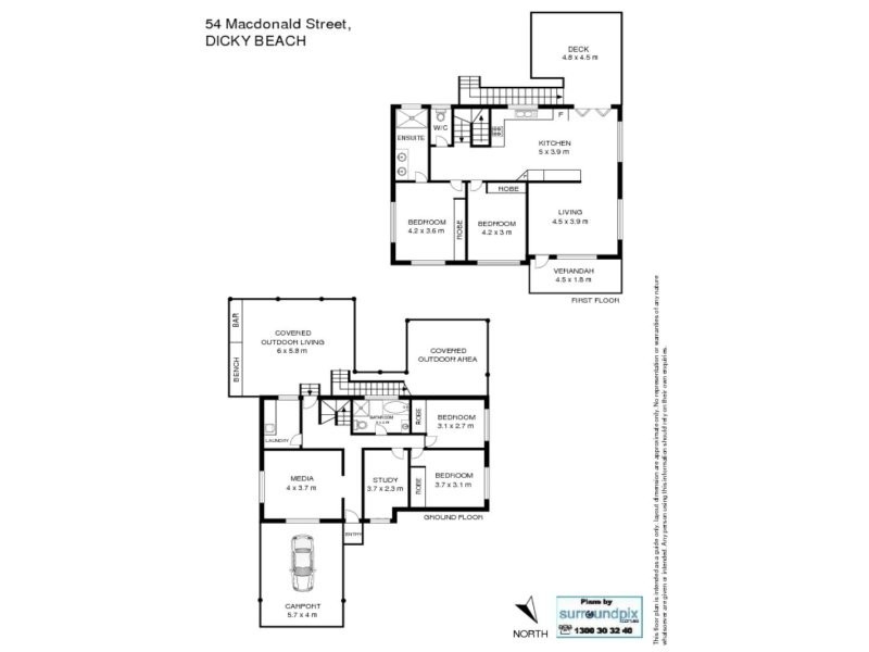 54 MacDonald St, Dicky Beach QLD 4551
