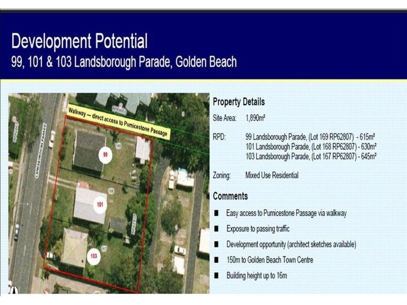 99-103 Landsborough Pde, Golden Beach QLD 4551