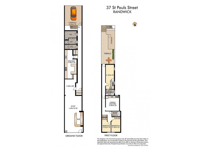 37 St Pauls Street, Randwick NSW 2031 Floorplan