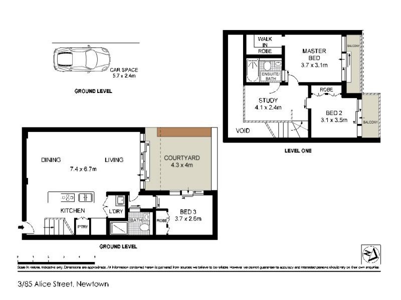3/85 Alice Street, Newtown NSW 2042