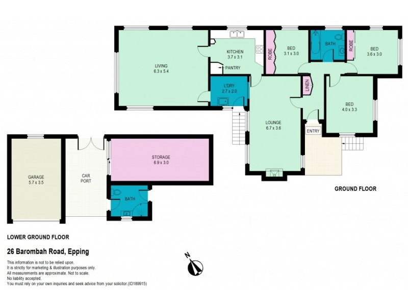 26 Barombah Road, Epping NSW 2121 Floorplan