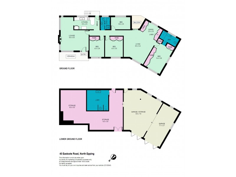 40 Eastcote Road, North Epping NSW 2121 Floorplan