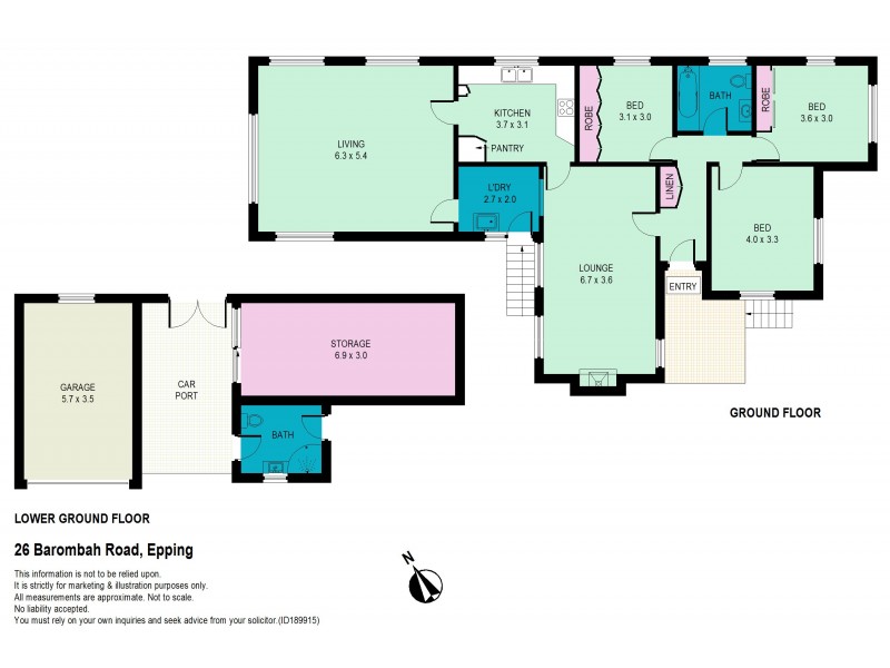26 Barombah Road, Epping NSW 2121 Floorplan