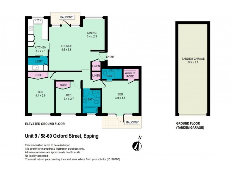 9/58-60 Oxford Street, Epping NSW 2121 Floorplan