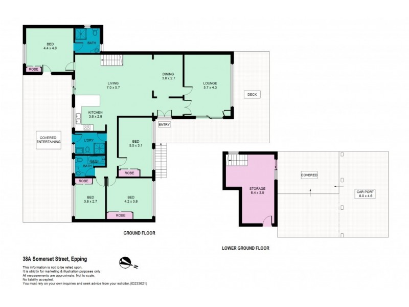 38A Somerset Street, Epping NSW 2121 Floorplan