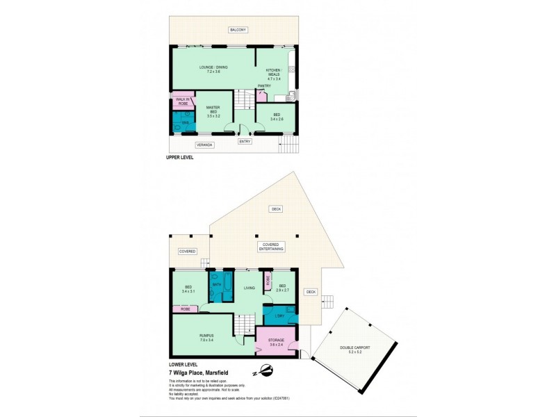 7 Wilga Place, Marsfield NSW 2122 Floorplan