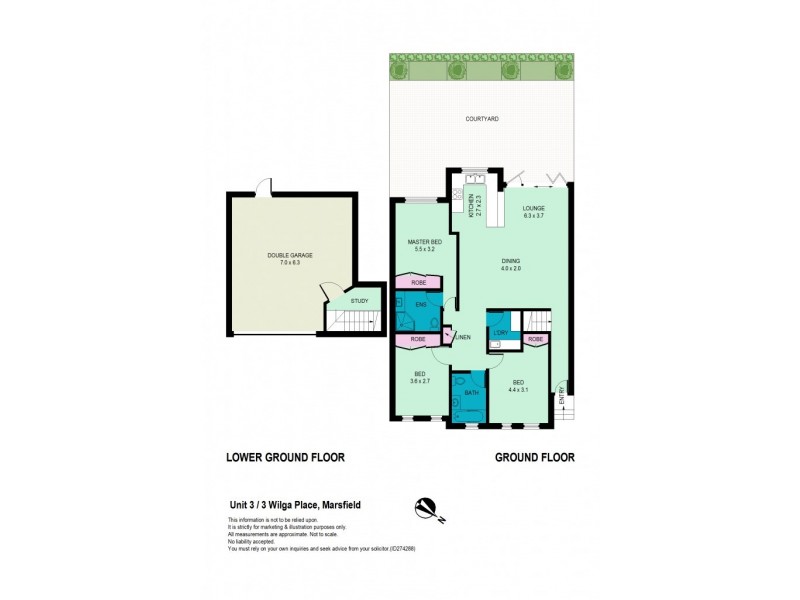 3/3 Wilga Place, Marsfield NSW 2122 Floorplan