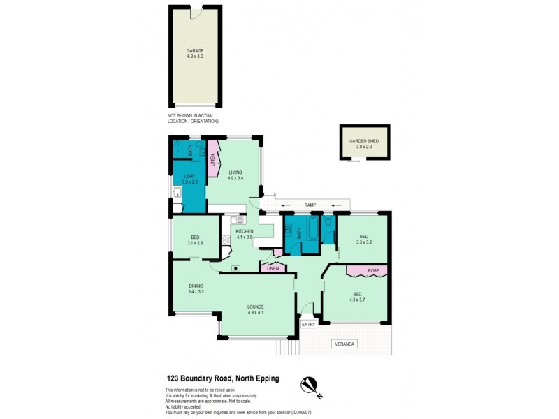 123 Boundary Road, North Epping NSW 2121 Floorplan