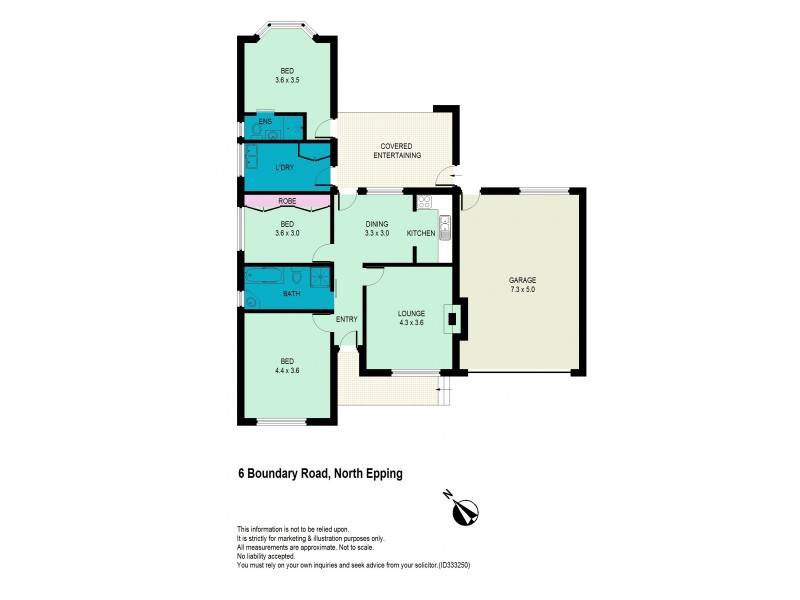 6 Boundary Rd, North Epping NSW 2121 Floorplan