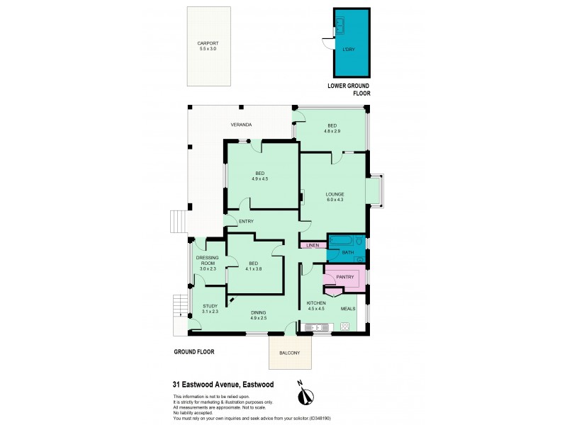 31 Eastwood Avenue, Eastwood NSW 2122 Floorplan