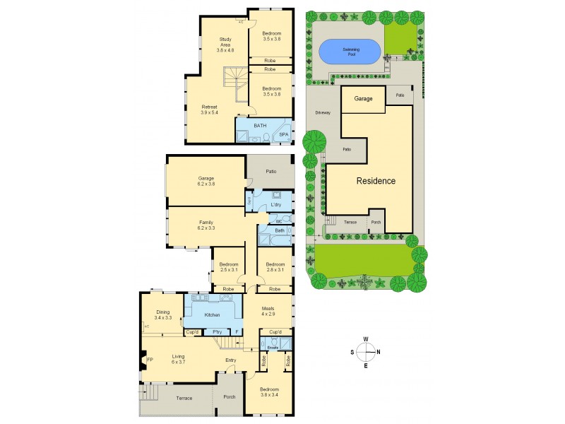 15 Louise Street, Heidelberg VIC 3084 Floorplan
