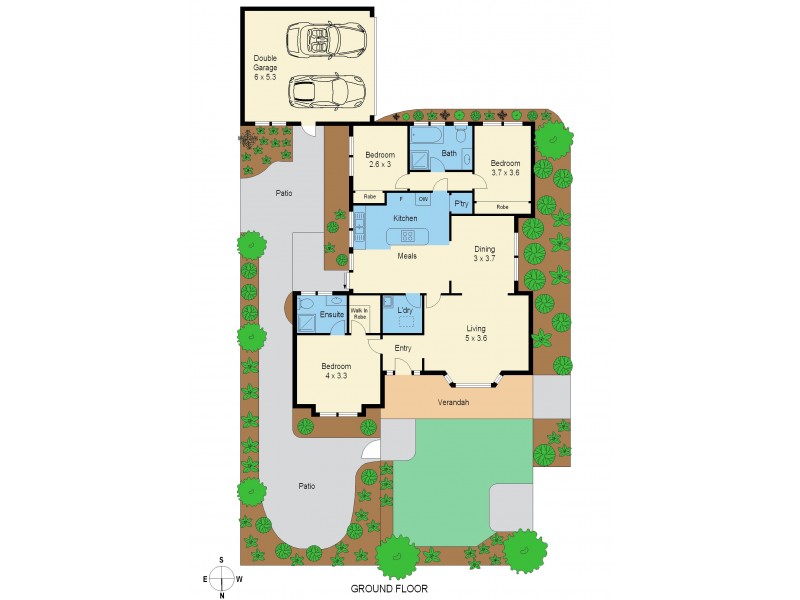 1/42-44 Ford Street, Ivanhoe VIC 3079 Floorplan