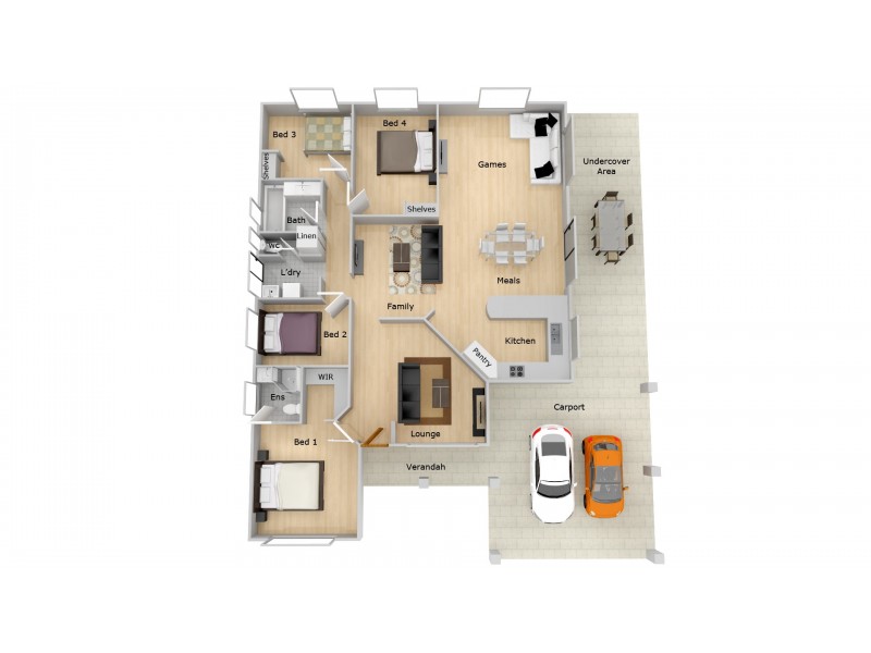 19 Osten Drive, Langford WA 6147 Floorplan