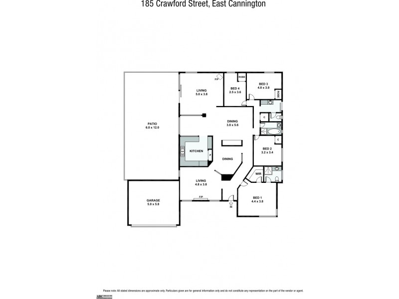 189 Crawford Street, East Cannington WA 6107 Floorplan
