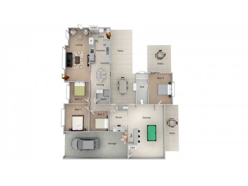 7 Marlock Court, Forrestfield WA 6058 Floorplan