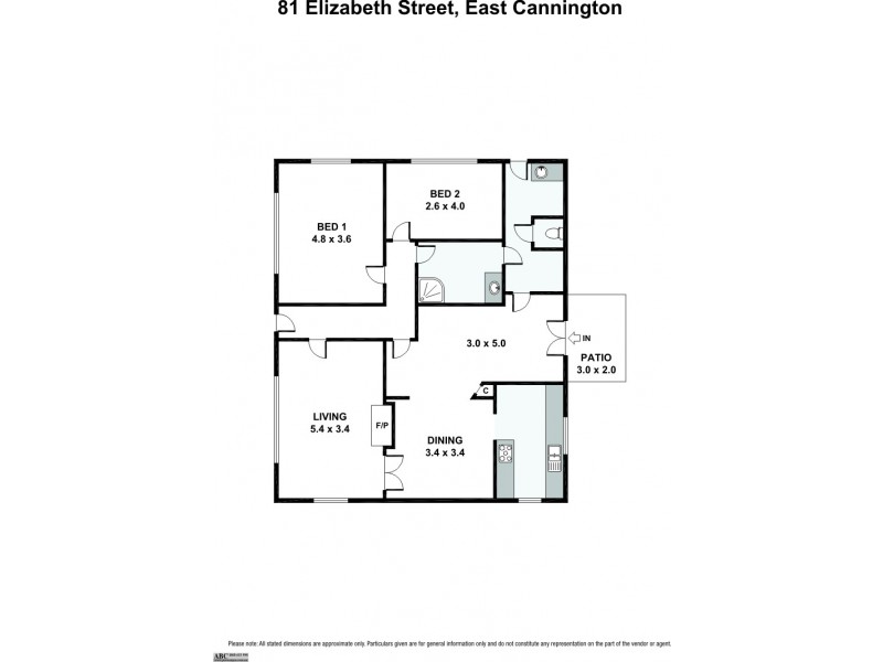 81 Elizabeth Street, East Cannington WA 6107 Floorplan