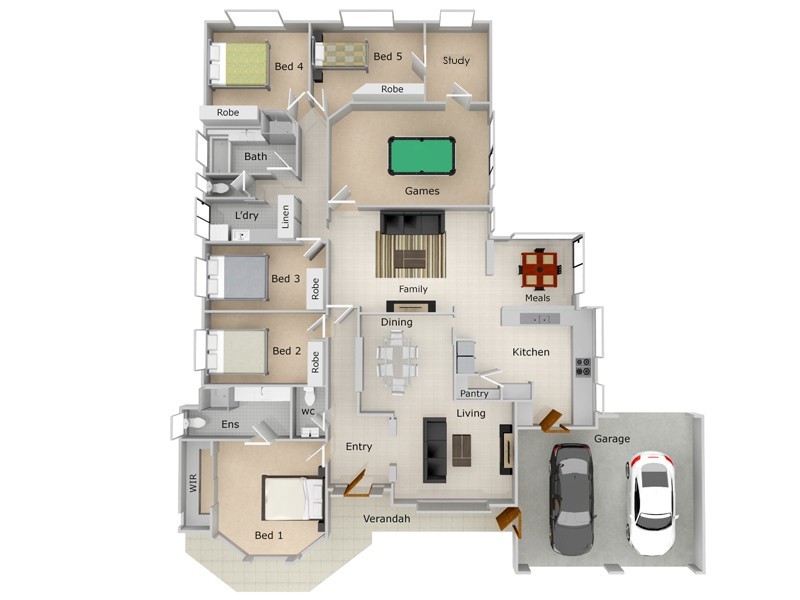 5 Mercy Mews, Queens Park WA 6107 Floorplan