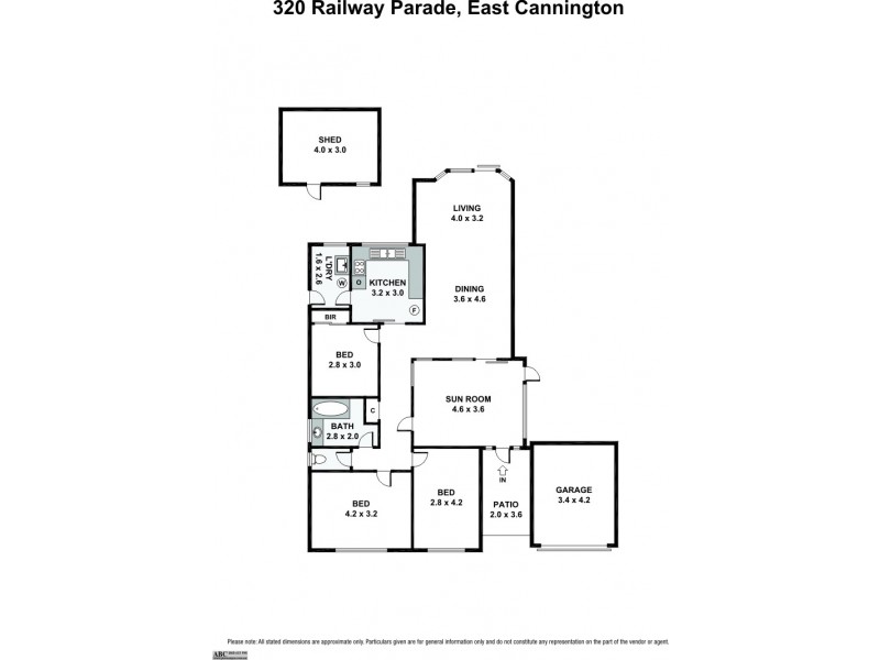 320 Railway Parade, East Cannington WA 6107 Floorplan