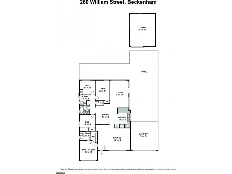 260 William Street, Beckenham WA 6107 Floorplan