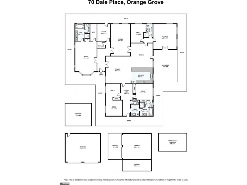 70 Dale Place, Orange Grove WA 6109 Floorplan