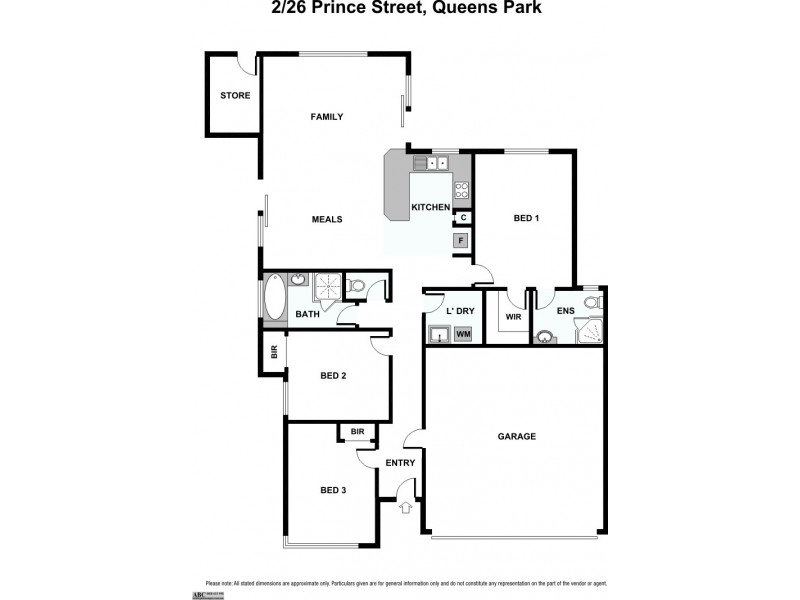 2/26 Prince Street, Queens Park WA 6107 Floorplan