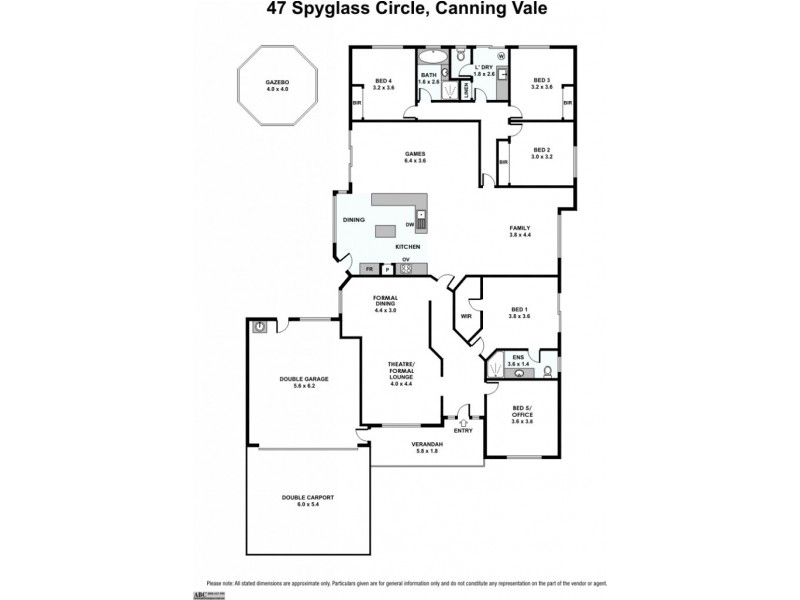 47 Spyglass Circle, Canning Vale WA 6155 Floorplan
